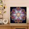 Mandala Diamond Painting Art Kit, DIY Flower 5D Diamond Painting Special Shape Drills Diamond Painting Mosaic Making Craft, Suitable for Home Wall Decor Art Handmade Gift